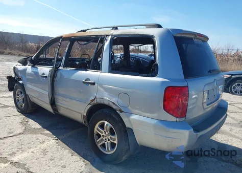 2003 Honda Pilot Ex-L from USA, damaged, VIN 2HKYF18523H514964